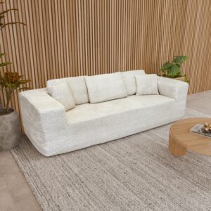 Canapea Bej Trei Persoane